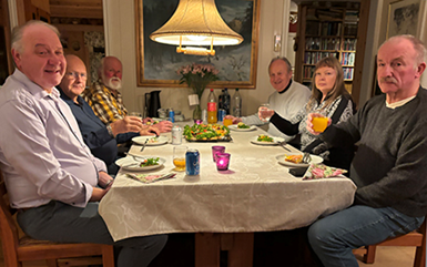 Medlemsmøte 18. februar : Peisaften